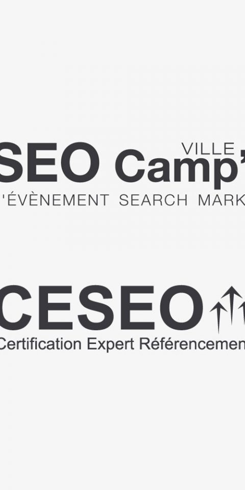 Conception de logos pour l'association SEO Camp