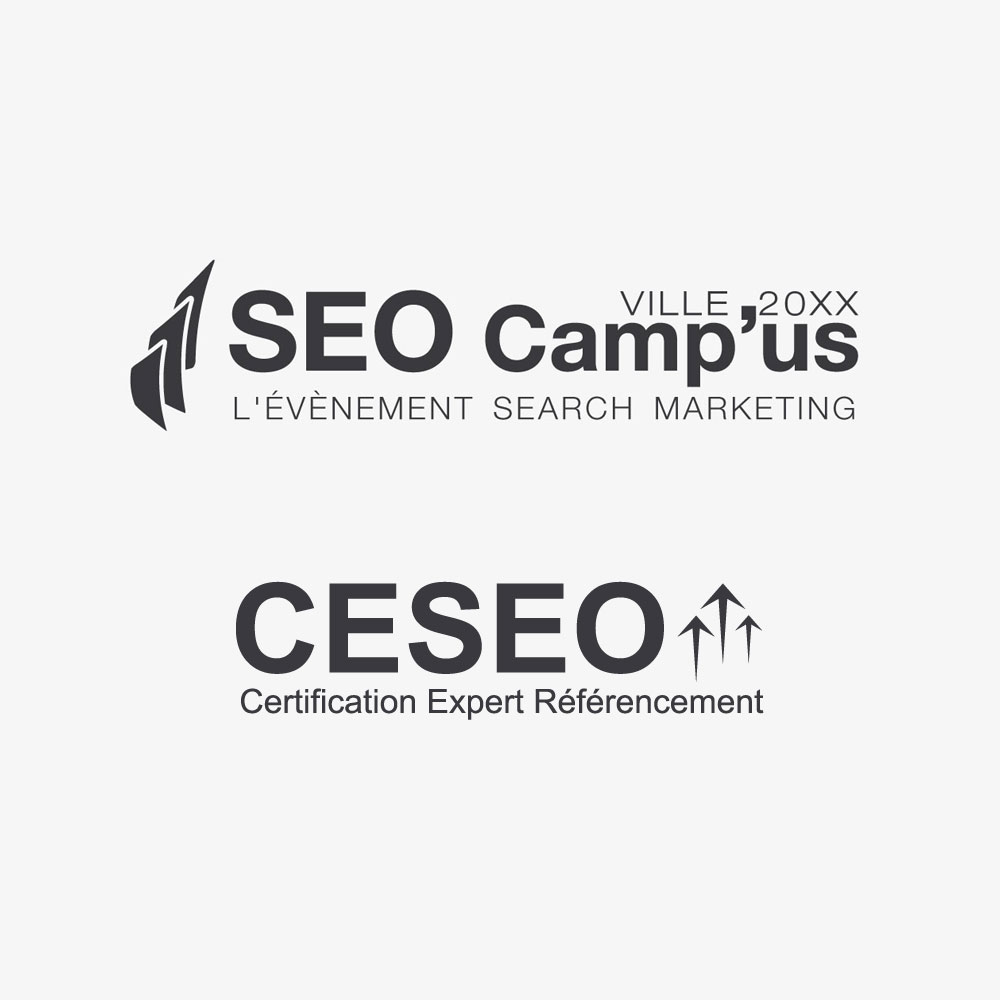 Conception de logos pour l'association SEO Camp